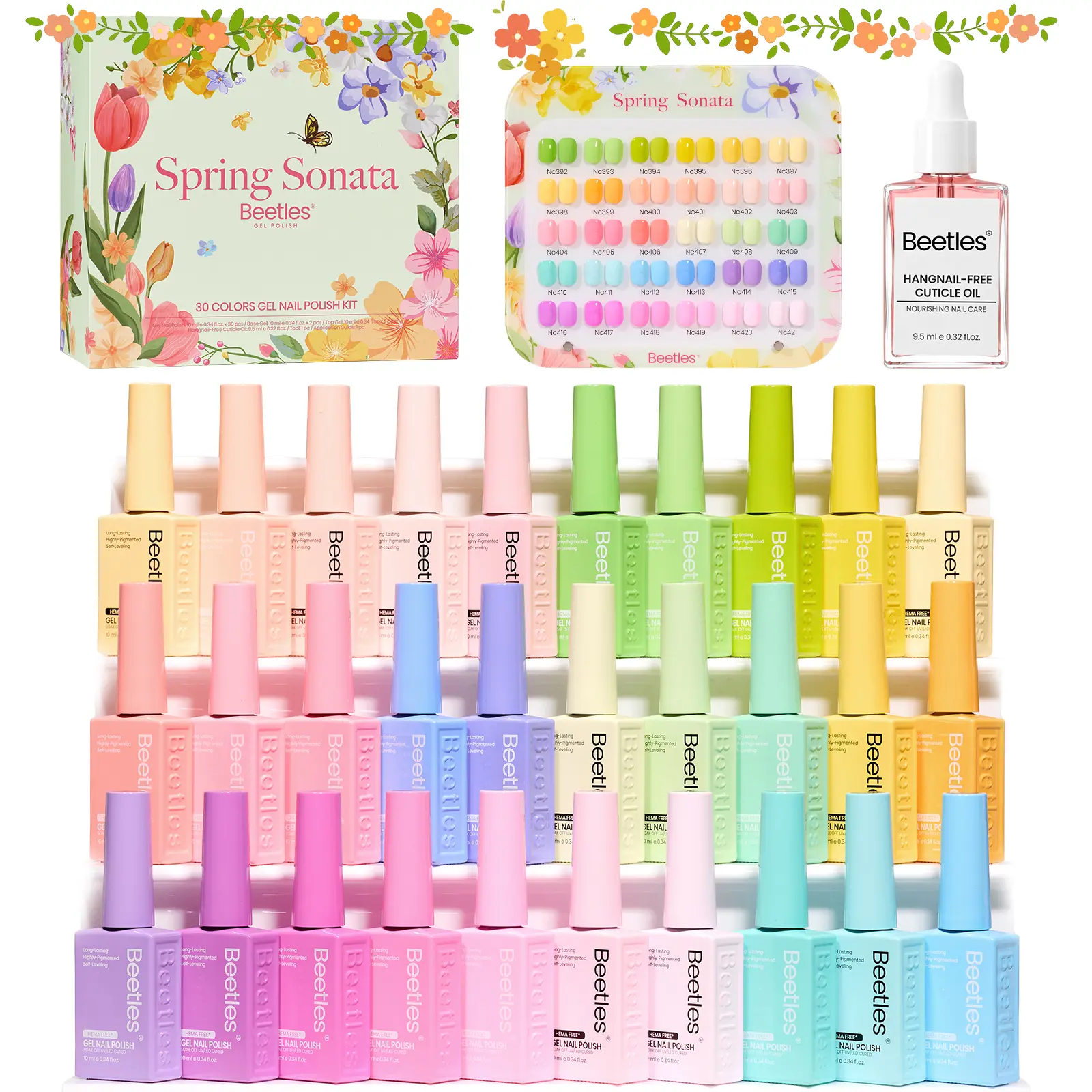 30 Colors HEMA-Free Spring Sonata