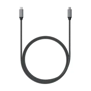 Satechi USB C to USB C Cable, USB4 Cable with 100W Power Delivery, up to 8K at 60Hz, 40Gbps Data Transfer, for MacBook Air/Pro/Neo, iPhone 17, iPad and More Electronic Docking Stations