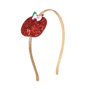 Glitter Apple Headband