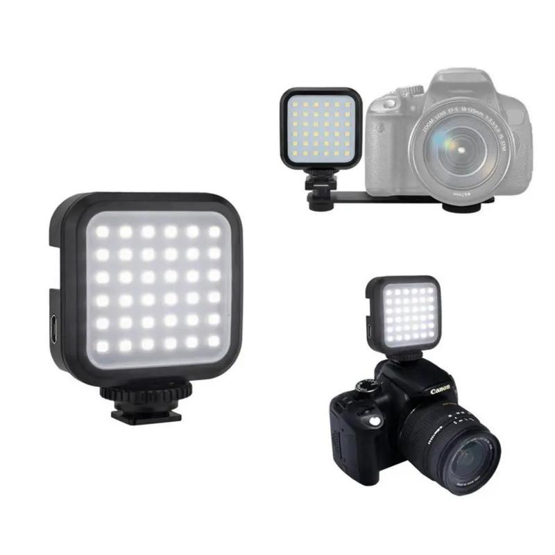 phone LED video light, portable camera dome light, rechargeable LED ...
