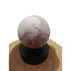 Cherry Blossom Agate Sphere, 6.55lbs Natural Quartz Crystal Ball from Madagascar, Healing Stone for Collectors