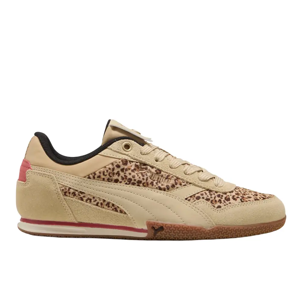 PUMA Womens Bella Donna Animal Flair Sneakers Shoes Casual - Beige