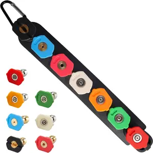 7PCS Pressure Washer Nozzle Tips  4000 PSI Quick Connect Kit