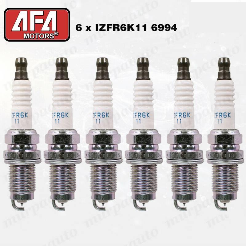 【Buy 1 Gift 1】NGK Iridium Spark Plugs 6994 IZFR6K11 for Honda Acura - 6 Pack car  coat  play Ultra HD Wireless Carplay Stereo Handheld High-Resolution Thermal Camera Chrome Housing Halogen Taillight Set