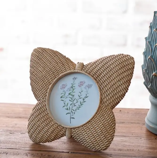 Bronze Butterfly Weave Frame