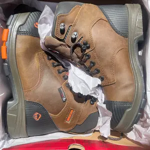 Wolverine Steel Toe Work Boots for Men, Size & 13 - Shoe, Footwear
