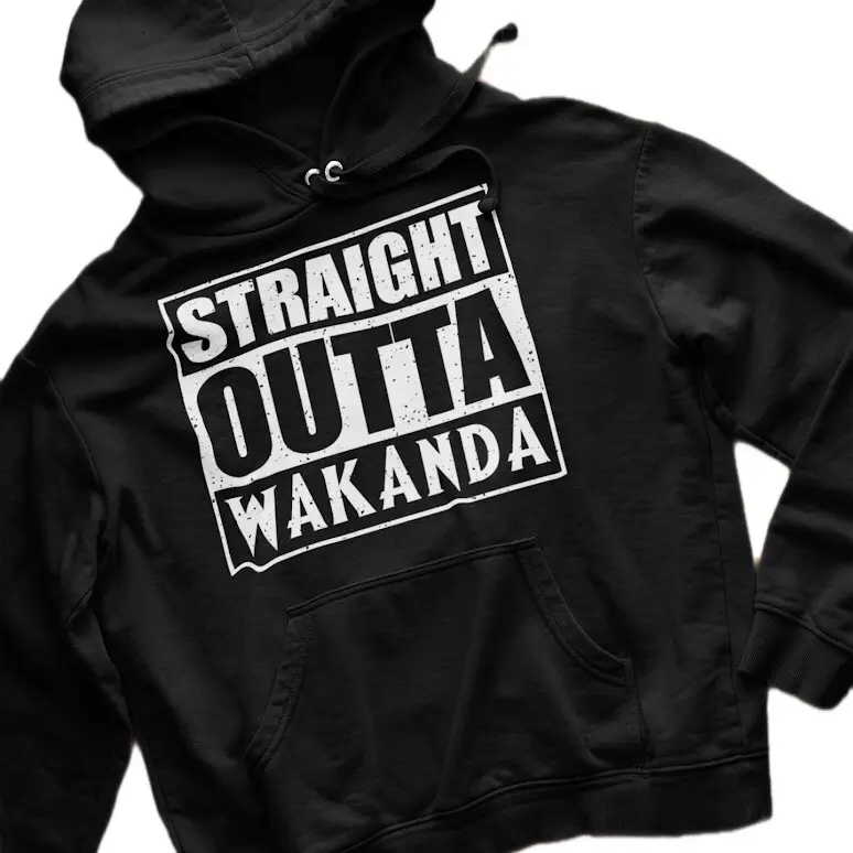 Straight Outta Wakanda Hoodie