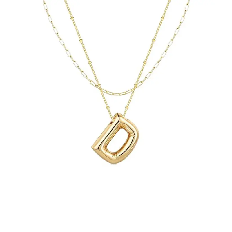 Paper clip double chain D
