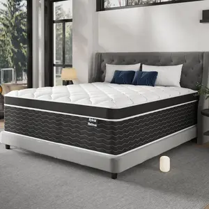 Ruoysun King Size Mattress, 12 inch Hybrid Mattress in a Box, Firm