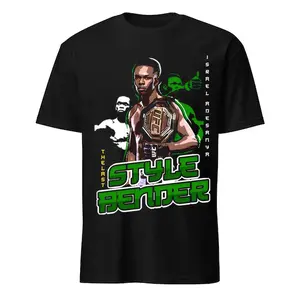 Israel Adesanya Style T Shirt MMA Graphic Tee HY369