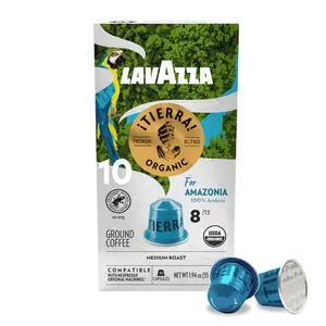 Lavazza Tierra for Amazonia Aluminum Compatible Capsules