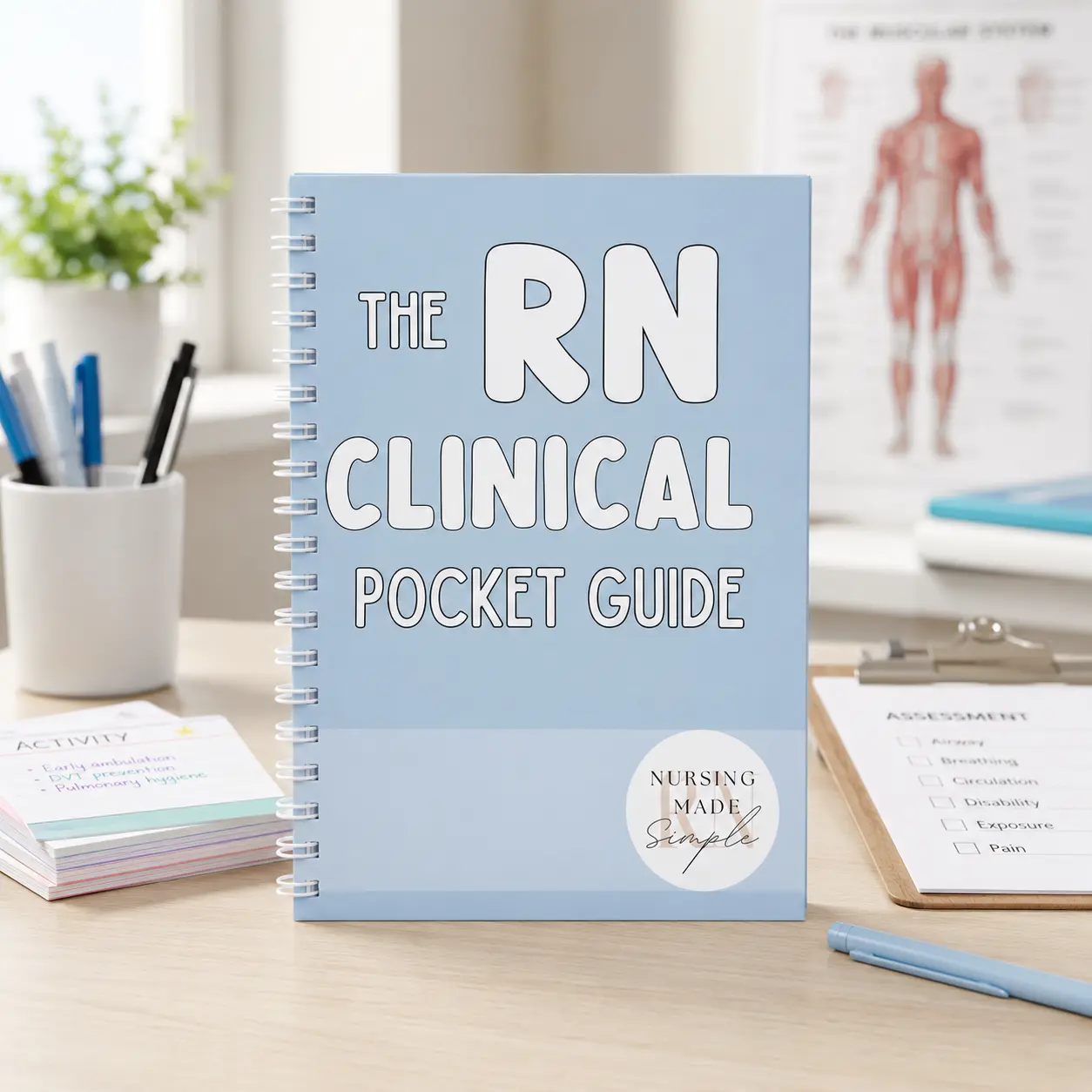 RN Clinical Pocket Guide | Nursing Notes, Lab Values and Quick Checklists