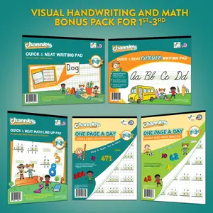 Complete Visual Handwriting & Math Workbooks Bonus Pack for 1st-3rd