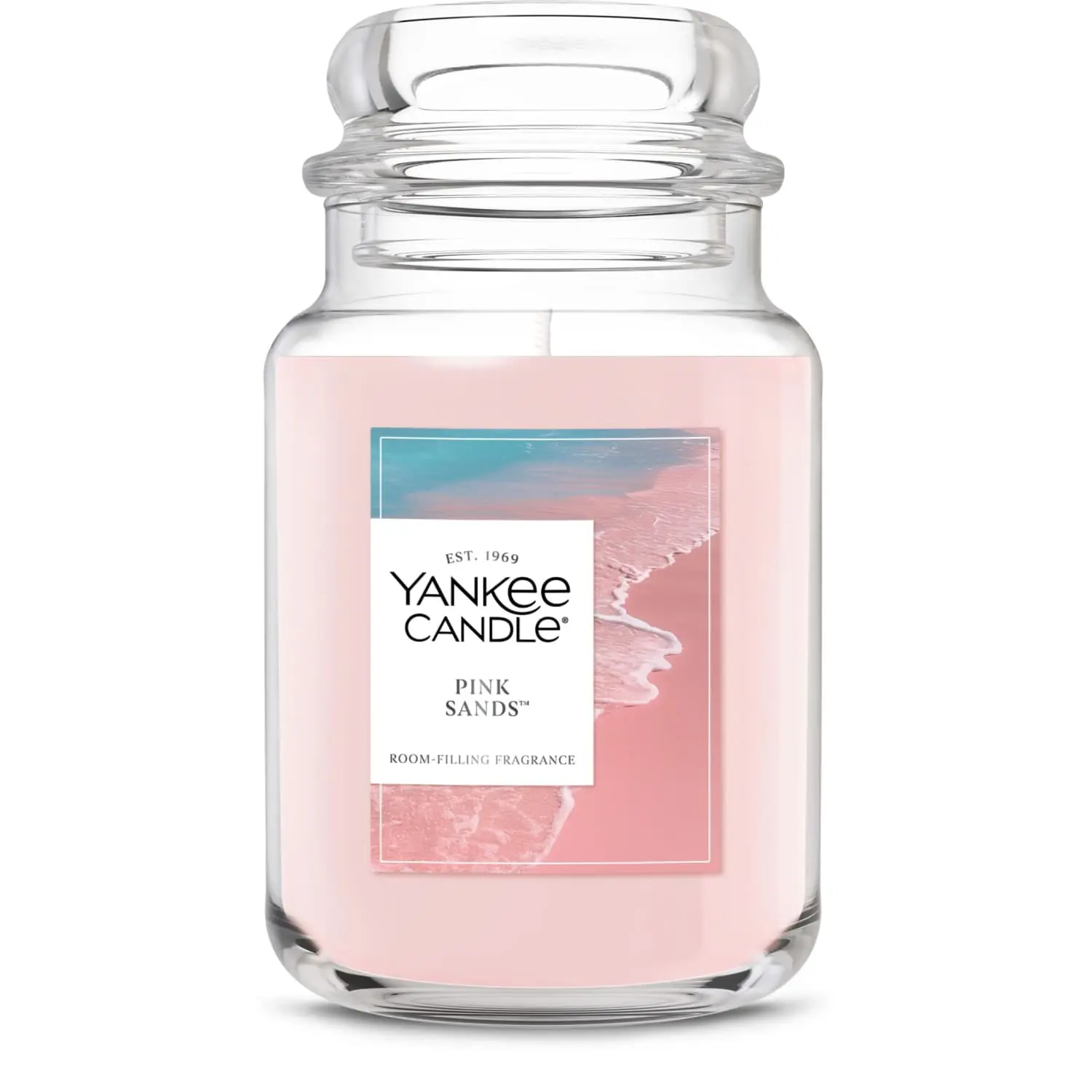 Yankee Candle Pink Sands Original Large Jar Scented Candles, 22 oz