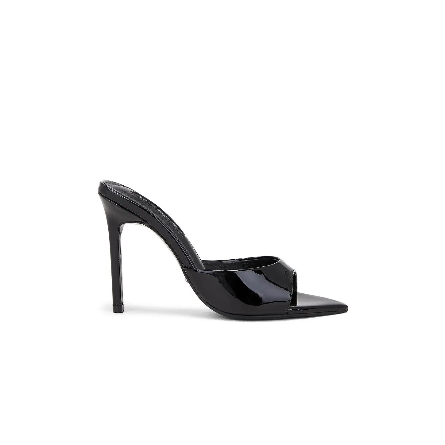 Tony Bianco Malibu Mule in Black Patent