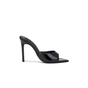 Tony Bianco Malibu Mule in Black Patent