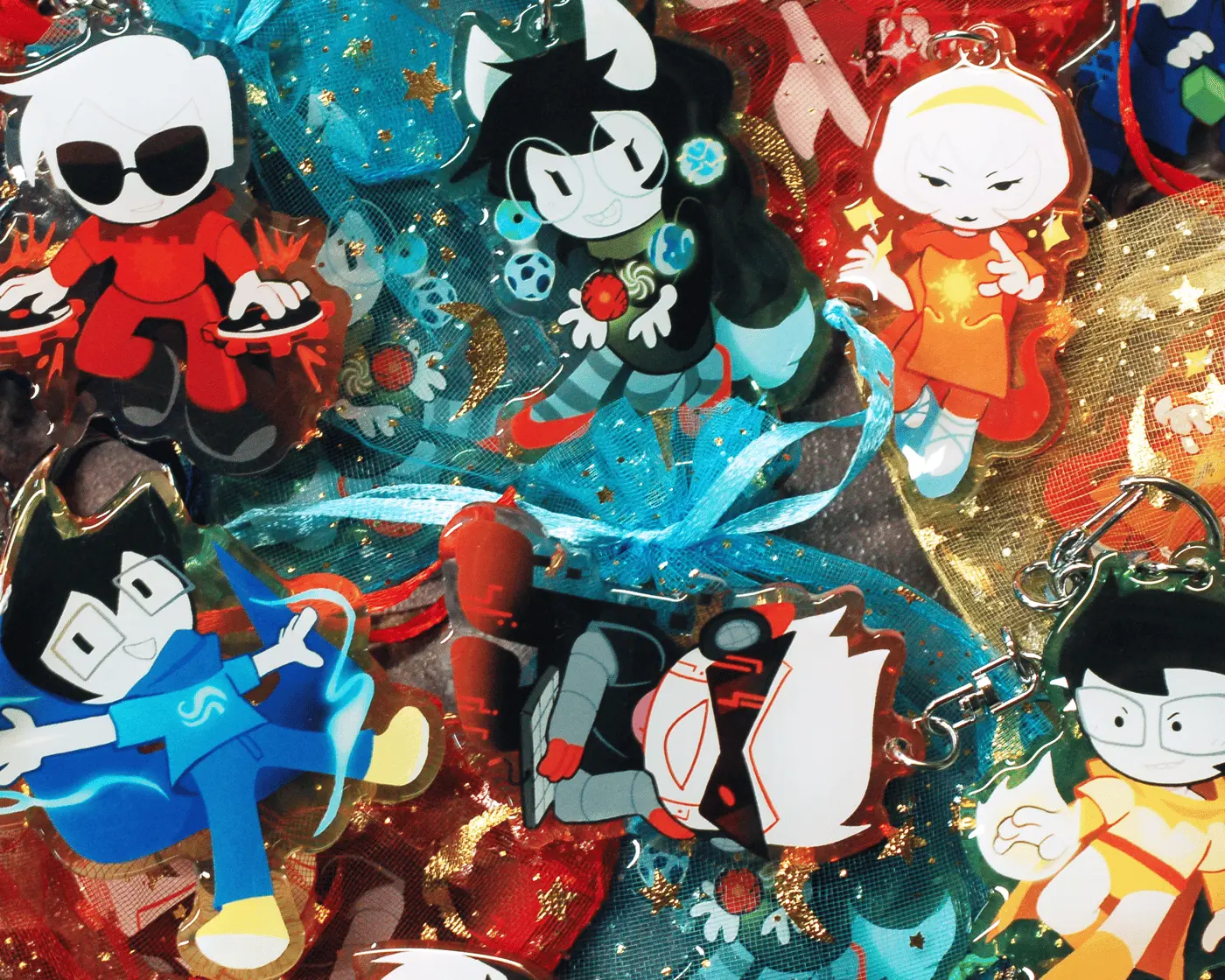 Homestuck Kids Acrylic Keychain! Birthday Gifts Bags Accessories for Fans