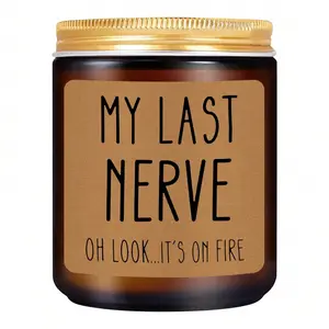 Scented Soy Wax Candle, Home Fragrance, Relaxing & Stress-Relieving Smokeless Candle, Perfect Christmas/birthday Gift for Women & Friends