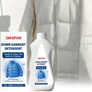 Down Jacket Lightweight Laundry Detergent, Gentle Cleaning for Down Jackets Stains Odors, Essential Care Solution