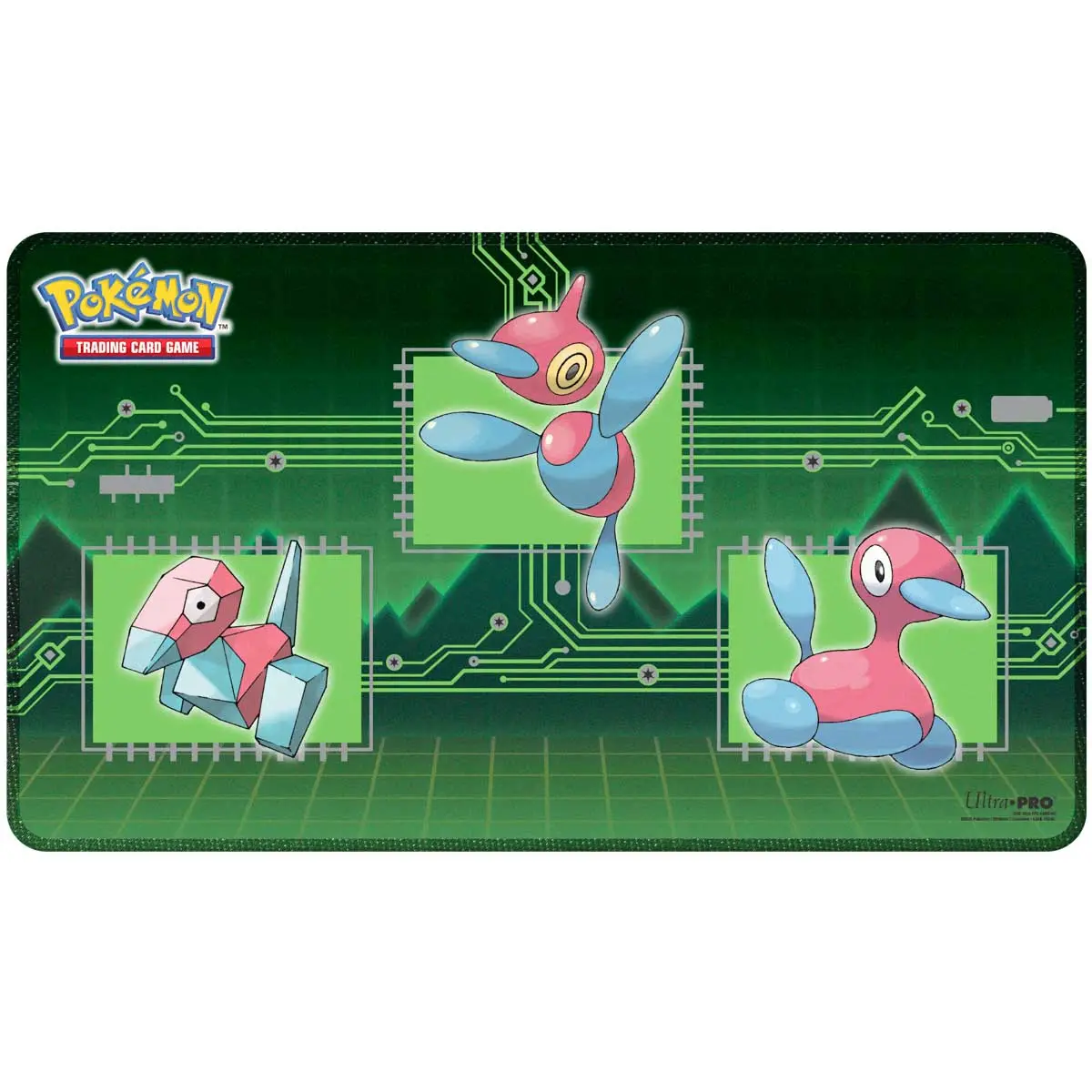 Porygon Evolutions Stitched Playmat for Pokémon Porygon Evolutions Stitched Playmat for Pokémon