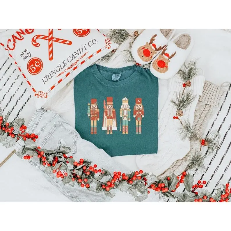 Nutcracker Shirt, Christmas Nutcracker Shirt, Christmas Gift, Womens Christmas Holiday Shirt, Cute Holiday Gift nutcracker sweatshirt