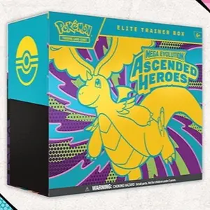 Pokemon  Trading Card Game: Mega Evolution Ascended Heroes Elite Trainer Box