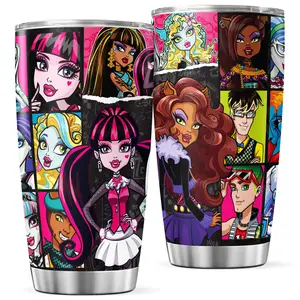 Tumbler Monster Steel Coffee High 20 Oz Stainless Insulated