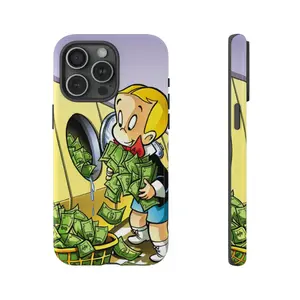Richie Rich Washing Money Laundry Money Tough Smartphone Case - Cellphone Shell, Handheld Device Accessories for iPhone & Android