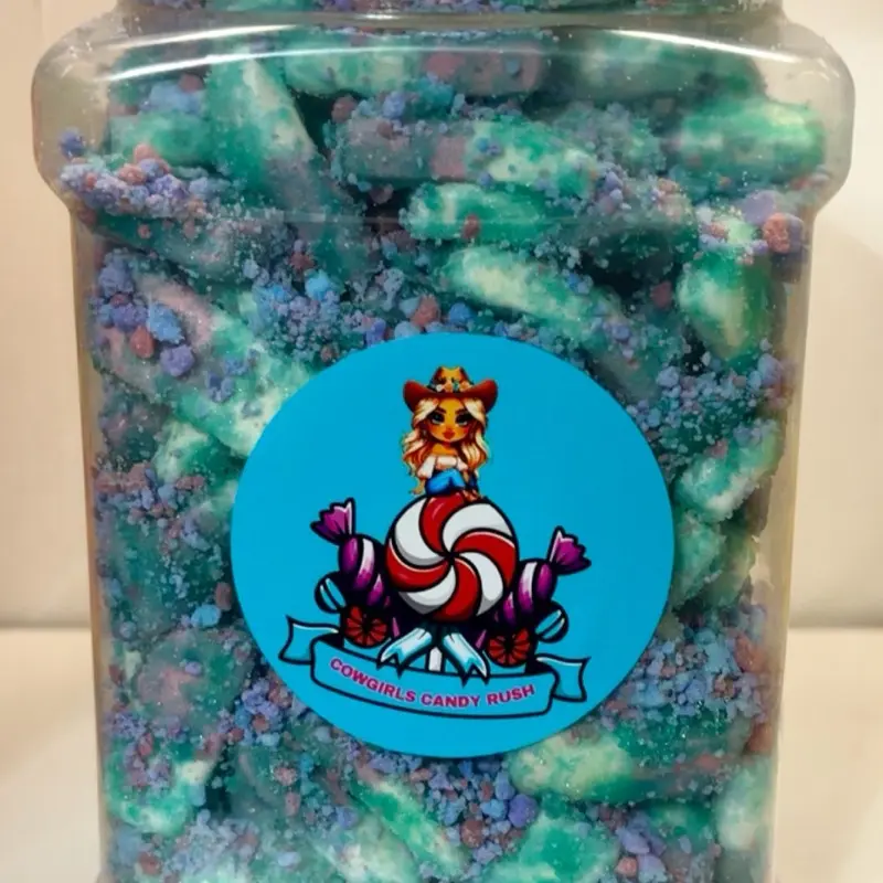 Cowgirls Candy Rush Cotton Candy Squashums-Sweet Snack Bonbon