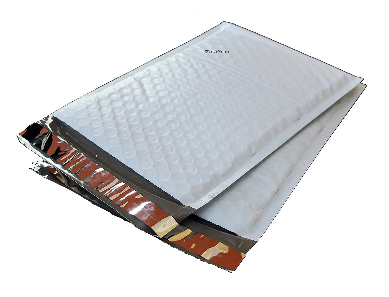 ValueMailers #0 6.5"x10" Poly Bubble Mailers Durable Padded Envelopes