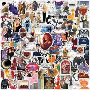 160 count SJM Book Stickers, Fantasy Bookish Acotar Stickers for Kindle, iPad, Laptops, Water Bottles, Acotar Crescent City Throne of Glass Merch Matte  Sticker Pack Gifts