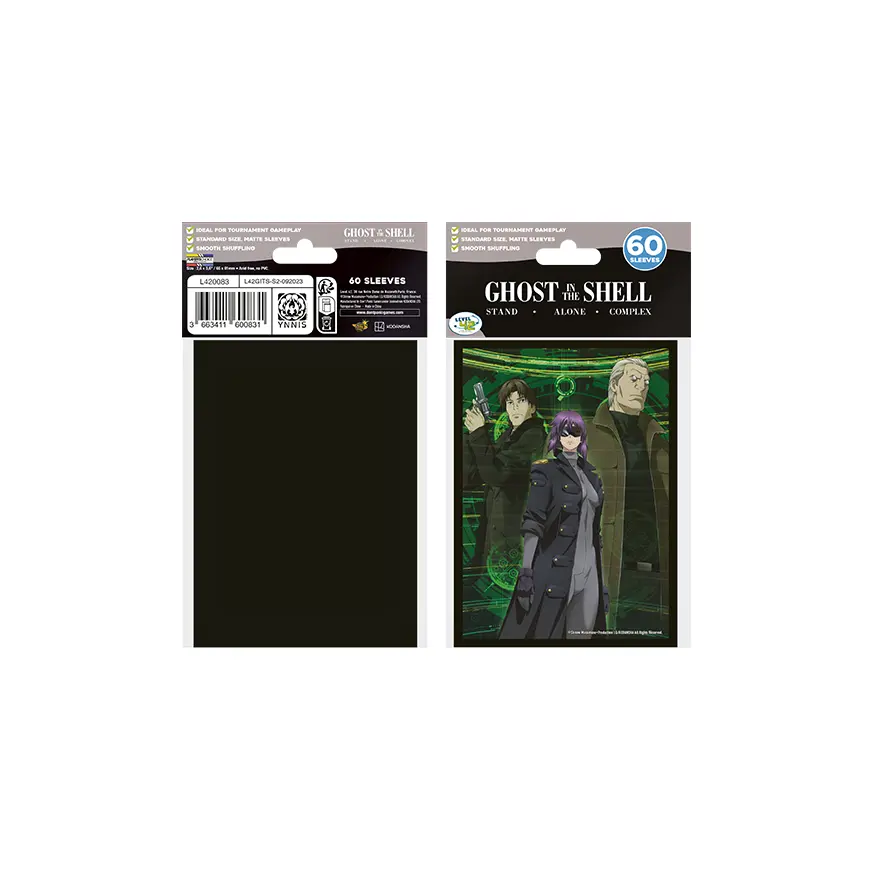Sleeves - Officially Licensed Standard Sleeves Ghost in a Shell - Section 9