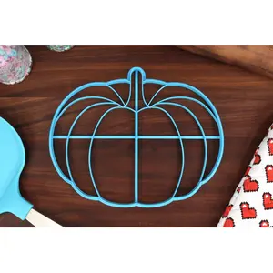 XL 8 Inch Pumpkin Cookie Cutter - Holiday Large Cookies