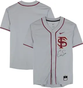 Cam Smith Florida State Seminoles Autographed Nike Gray Replica Jersey - Fanatics Authentic Certified