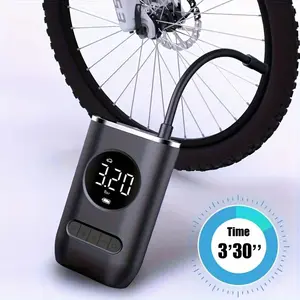 Portable Tire Inflator 2026, 150psi Wireless Air Compressor, Mobile Power Tire Pump, Essential Emergency Car Kit, Bike & Outdoor Tent Use, Digital Tire Inflator, Quick Fill Inflator