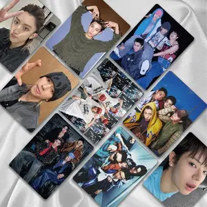 Kopo Men's Band Small Card Fans Must Have LNGSHOT Small Card Box 50 Korean Men's Band Peripheral Laser Lomo Card Postcard Gift