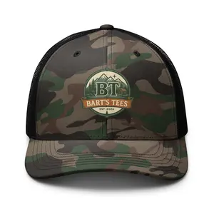 Barts Tees Logo | Camouflage trucker hat