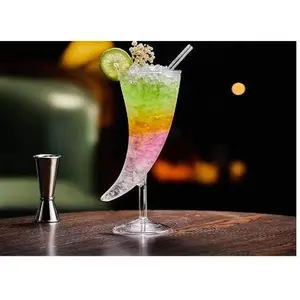Luna Ox Horn Statement Glass | Luxury Glassware | Shop Jillion Trinkets