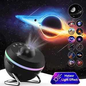 Newest Meteor 13 in 1 Ultra Clear Galaxy Projector Ultra Clear Night Light Lamp Rotary Space Ball Planetarium Projector Lights  AUSYLE