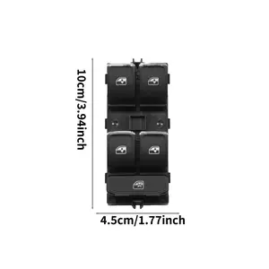 Skoda New Octavia Glass Lift Switch Assembly Key, Suitable for Skoda Models 14-18, High-Quality Car Accessories, Replacement Part，5E0959857A