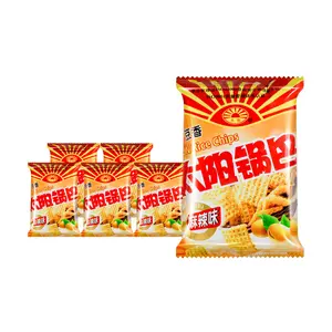 Xasunfood Spicy Bean Curd Skin Crisps - 6 Pack (50g Each) | Classic Childhood Nostalgic Snack | Authentic Shaanxi Specialty