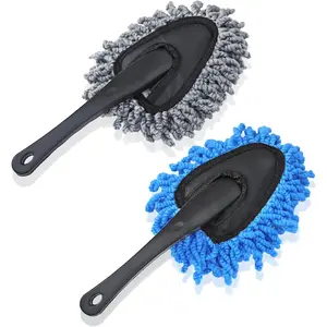 2 count Super Soft Microfiber Duster Brush,  Dash Cleaner, Cleaning Brush, Dusting Tool, Cleaning Tools for  Cleaning,  Kitchen,