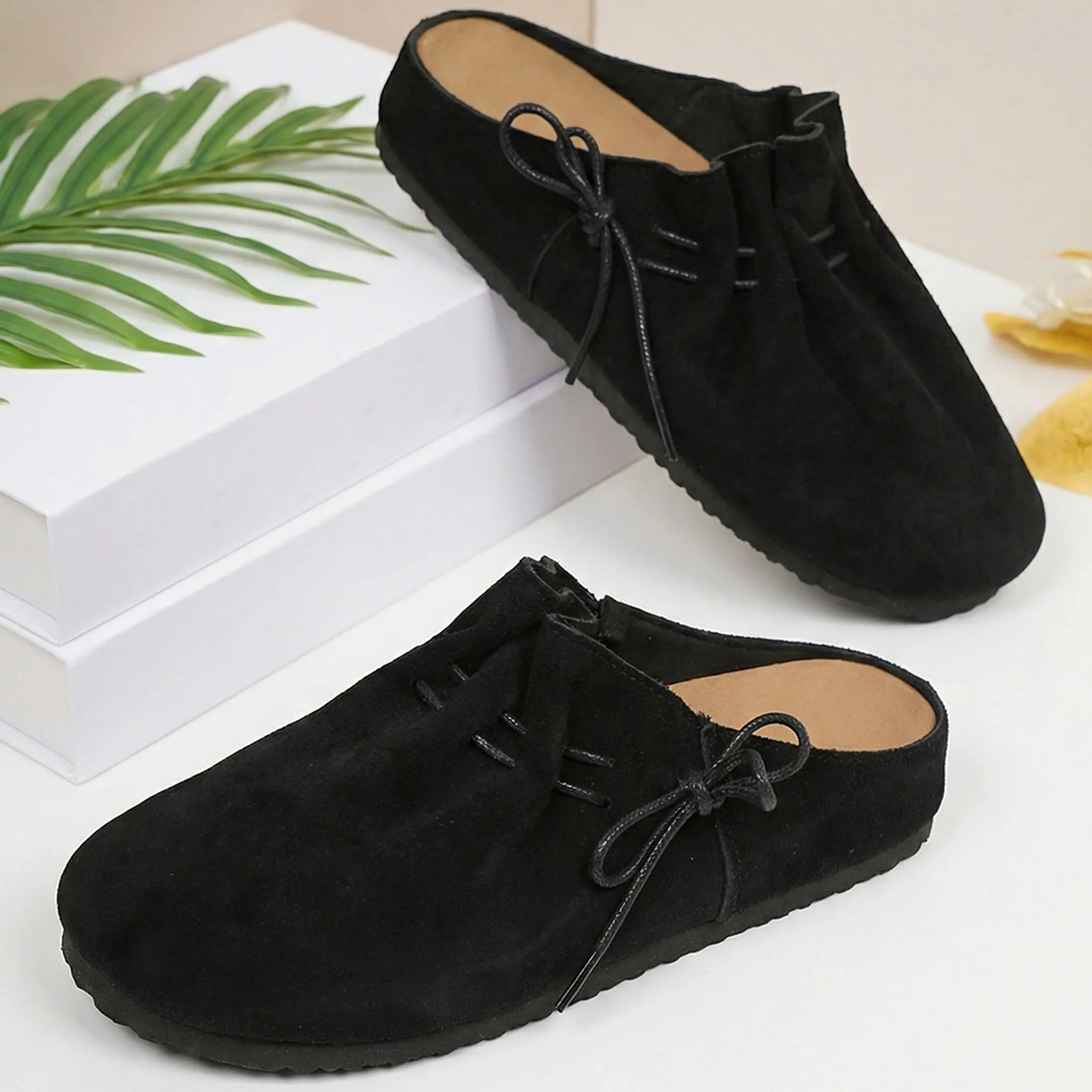 Comfy Suede Mule Shoes Women's Slip On Loafers with Soft Sole Versatile Casual Footwear Indoor Outdoor Shoes for Office & Weekend - TikTok Shop Comfy Suede Mule Shoes Women's Slip On Loafers with Soft Sole Versatile Casual Footwear Indoor Outdoor Shoes for Office & Weekend - TikTok Shop