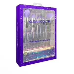 7-Piece Makeup Brush Set with Traveling Bag