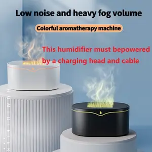 USB Aromatherapy Diffuser Humidifier, Portable Home Office Air Purifier, Relaxing Scent Diffuser with Colorful Night Light