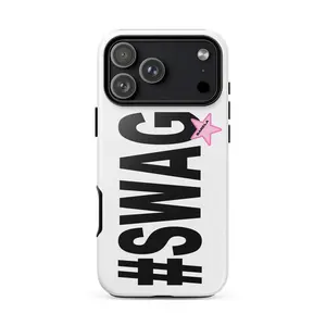 2 MUCH SWAG Aesthetic Tough Phone Cases  BARELA Phone Case - for iPhone 17 16 15 14 13 12 11 Series  Typography Phone Case  Trendy 2025 Phone Case  Shockproof Protection  Gift for Her
