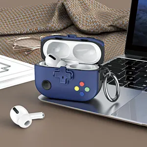 Game Console Pattern Anti-Drop Earphone Case, Compatible with AirPods 4, AirPods 3, AirPods Pro 2, AirPods Pro and AirPods 1/2