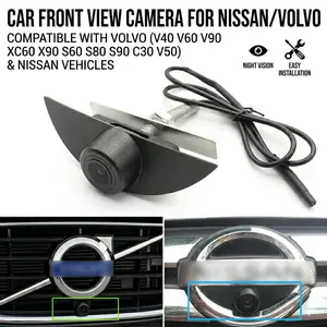 Volvo Dedicated Front View Camera, High Definition Night Vision, Hidden Logo Installation, Car Camera for Volvo Vehicles
