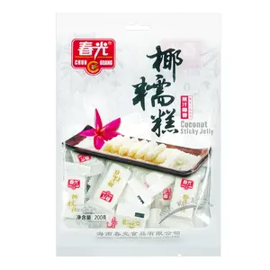 CHUN GUANG 【Chewy and Delicious】Chinese Traditional Coconut Jelly Candy 200g