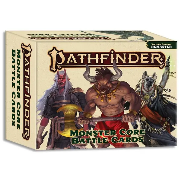 Paizo PZO10008-MC Pathfinder 2E - Monster Core Battle Cards